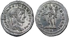 Ancient Coins - Maximianus GENIO POPVLI ROMANI from Rome