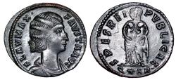Ancient Coins - Fausta SPES REIPVBLICAE from Arles