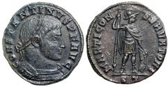 Ancient Coins - Constantine I MARTI CONSERVATORI from Ticinum