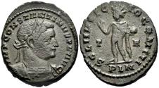 Ancient Coins - Constantine I SOL from London…Ex Bourton on the Water Hoard with BM envelope