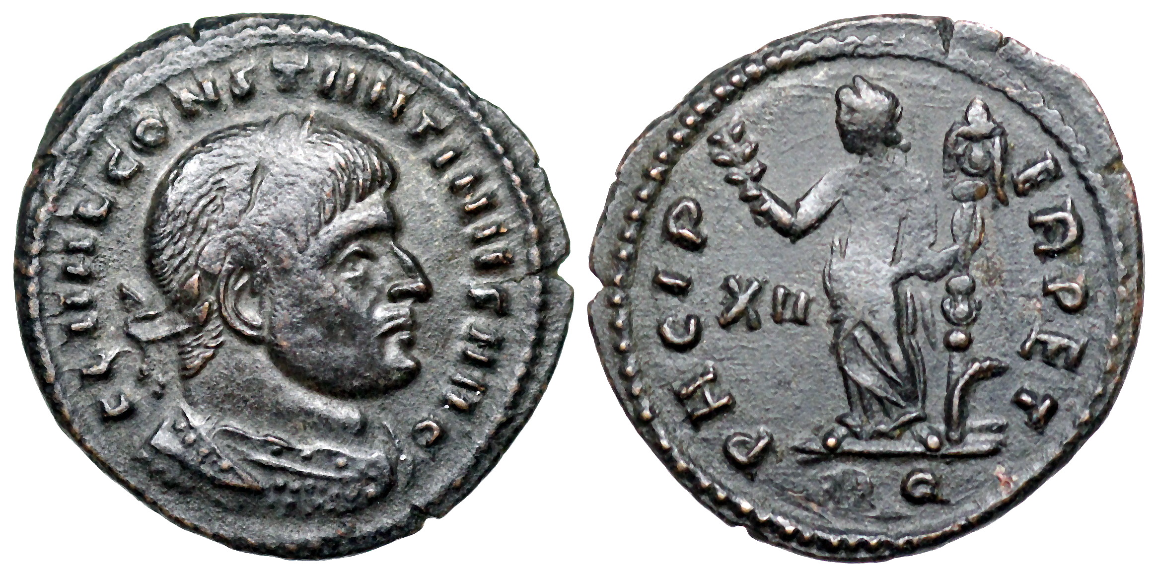 Perpet Constantine I PACI PERPET from Rome | Roman Imperial Coins