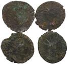 Ancient Coins - 4 Victorinus coins from 1833 Mildenhall Hoard Price