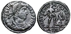 Ancient Coins - Constantius II VIRTVS AVGVSTORVM from Siscia...issued under Vetranio