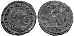 Ancient Coins - Maximinus II GENIO POP ROM from Trier