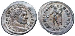 Ancient Coins - Galerius GENIO POPVLI ROMANI from Ticinum