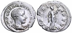 Ancient Coins - Gordian III DIANA LVCIFERA denarius from Rome