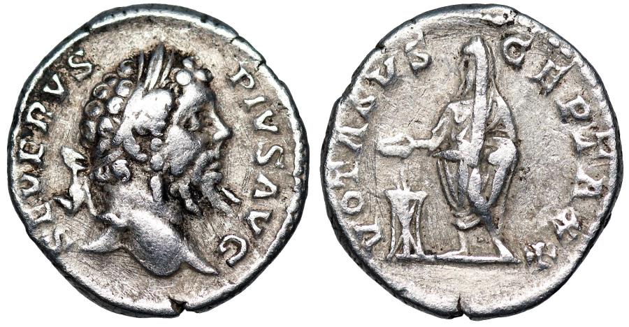 Septimius Severus VOTA SVSCEPTA XX from Rome | Roman Imperial Coins