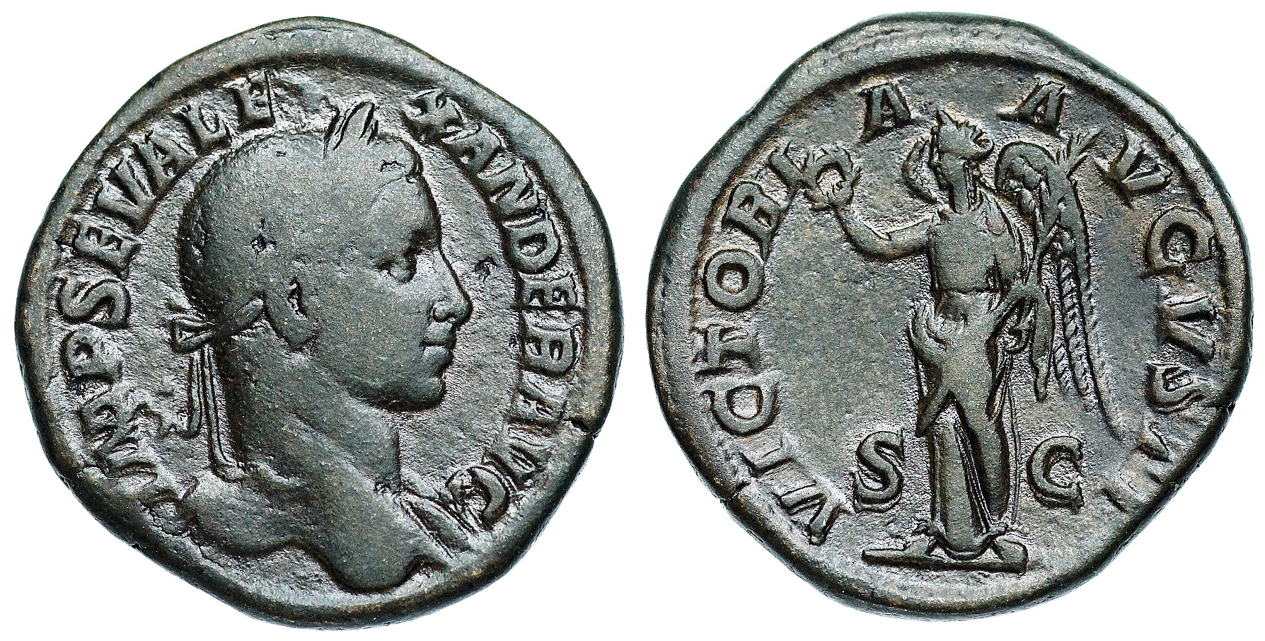 Severus Alexander VICTORIA AVGVSTI from Rome | Roman Imperial Coins