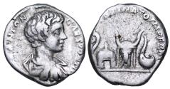 Ancient Coins - Caracalla DESTINATO IMPERAT from Rome