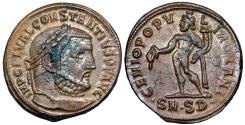 Ancient Coins - Constantius I GENIO POPVLI ROMANI from Serdica