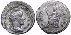 Ancient Coins - Gordian III P M TR P VI COS II P P; Apollo from Rome