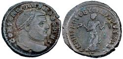 Ancient Coins - Constantius I SALVIS AVGG ET CAESS FEL KART from Carthage
