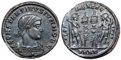 Ancient Coins - Constantine I GLORIA EXERCITVS from Nicomedia