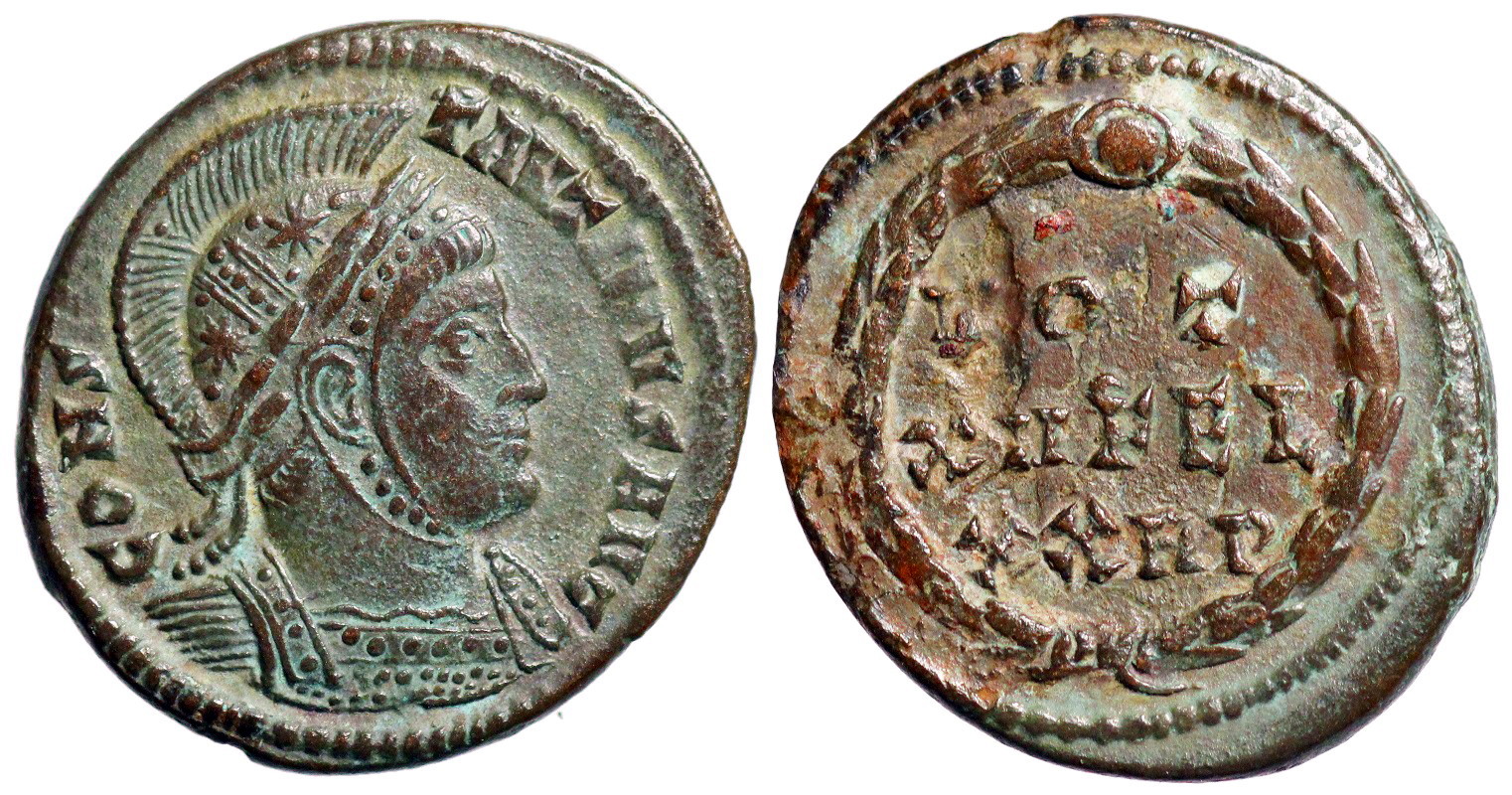 Constantine I VOT/ XV FEL/ XX from Rome | Roman Imperial Coins