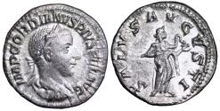Ancient Coins - Gordian III SALVS AVGSTI denarius from Rome