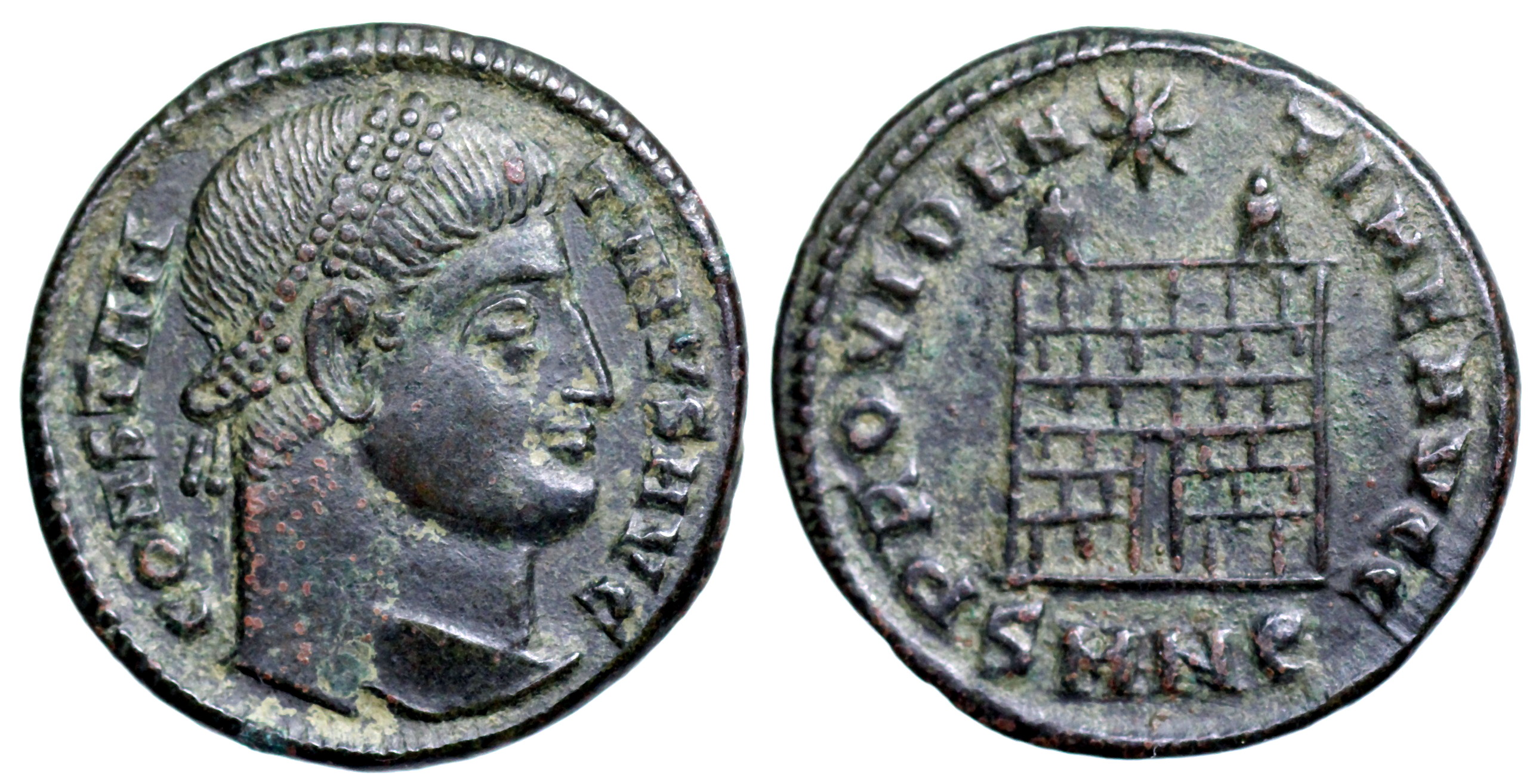 Constantine I campgate from Nicomedia | Roman Imperial Coins
