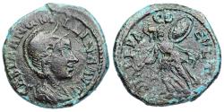 Ancient Coins - Tranquillina from Deultum with Athena reverse