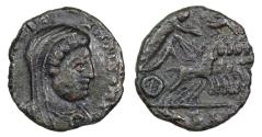 Ancient Coins - Constantine I posthumous issue from Lugdunum…hand of God
