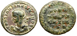 Ancient Coins - Constantine II VOT V  MVLT X  CAESS  from Thessalonica