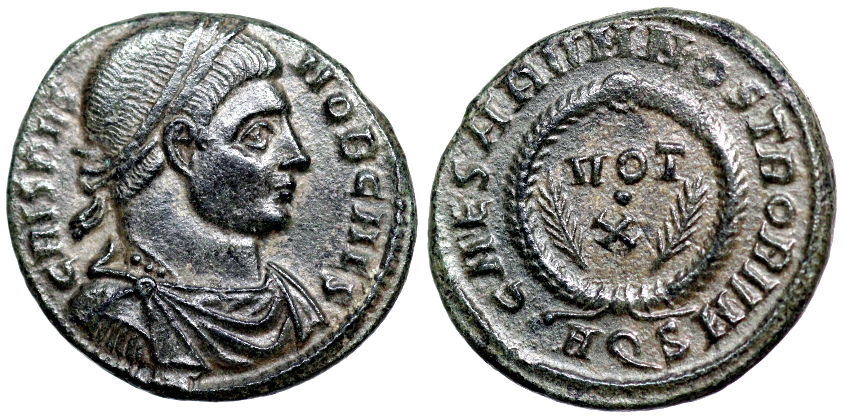 Crispus VOT X From Aquileia Roman Imperial Coins Crispus VOT X From Aquileia Roman Imperial Coins
