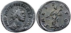 Ancient Coins - Maximianus SALVS AVGG from Lugdunum...Lyon