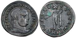 Ancient Coins - Maximinus II GENIO AVGVSTI CMH from Nicomedia