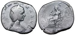 Ancient Coins - Julia Maesa PVDICITIA sestertius from Rome