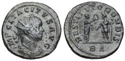 Ancient Coins - Tacitus RESTITVTOR ORBIS from Lyons