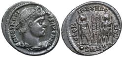Ancient Coins - Constantine I GLORIA EXERCITVS from Cyzicus