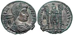Ancient Coins - Constantius II CONCORDIA MILITVM from Siscia…struck under Vetranio