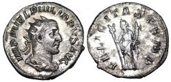 Ancient Coins - Philip I FELICITAS TEMP from Rome