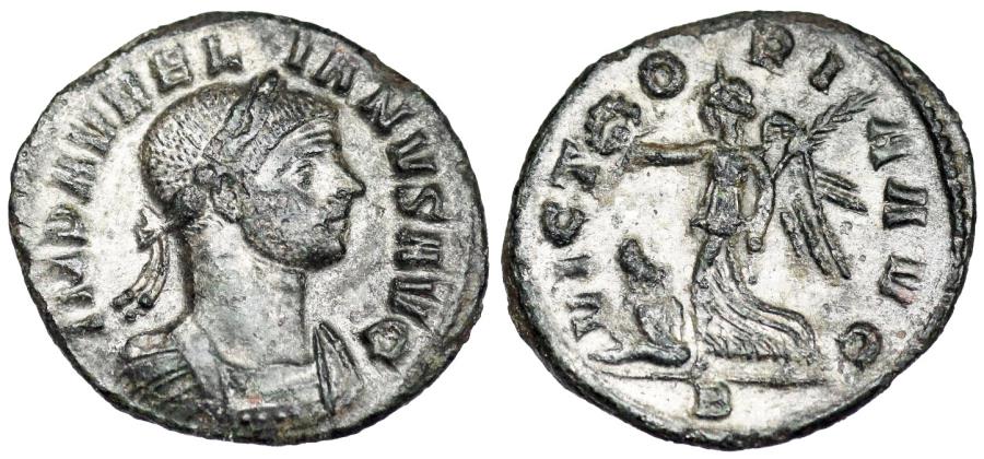 Aurelian VICTORIA AVG denarius from Rome | Roman Imperial Coins
