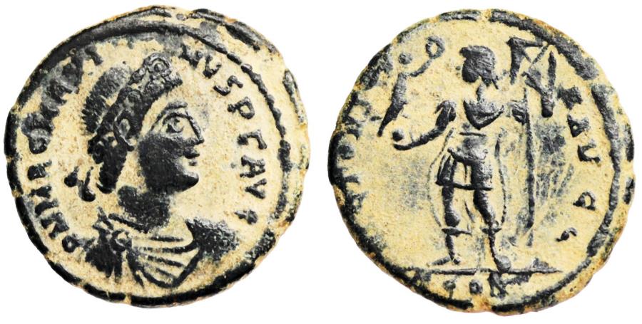 Magnus Maximus Victoria Avgg From Arles Roman Imperial Coins