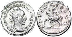 Ancient Coins - Trajan Decius ADVENTVS AVG from Rome