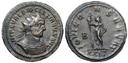 Ancient Coins - Diocletian IOVI CONSERVAT from Ticinum