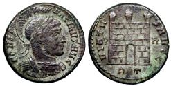 Ancient Coins - Constantine I VIRTVS AVGG campgate from Rome