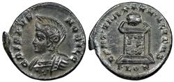 Ancient Coins - Crispus BEAT•TRA-N•QVILITAS from London