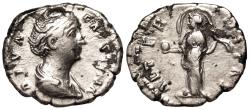 Ancient Coins - Diva Faustina AETERNITAS; Providentia from Rome