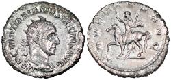 Ancient Coins - Trajan Decius ADVENTVS AVG from Rome