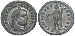 Ancient Coins - Maximianus GENIO POPVLI ROMANI from Cyzicus