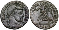 Ancient Coins - Maxentius VICTORIA AETERNA AVG N from Ostia