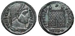 Ancient Coins - Constantine I campgate from Siscia