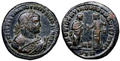 Ancient Coins - Diocletian PROVIDENTIA DEORVM QVIES AVGG from Cyzicus/Trier...engraver error