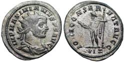 Ancient Coins - Maximianus IOVI CONSERVAT AVGG from Rome