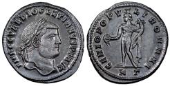 Ancient Coins - Diocletian GENIO POPVLI ROMANI from Cyzicus