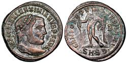 Ancient Coins - Maximianus GENIO POPVLI ROMANI from Serdica
