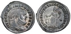 Ancient Coins - Maximianus SACRA MONET AVGG ET CAESS NOSTR from Ticinum