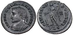 Ancient Coins - Galerius GENIO POPVLI ROMANI from Lugdunum