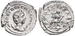 Ancient Coins - Herennia Etruscilla PVDICITIA AVG from Rome