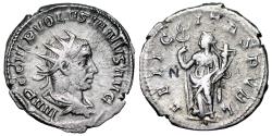 Ancient Coins - Volusian FELICITAS PVBL from Milan